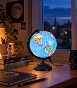 LAMPE LED USB MINI GLOBE TERRESTRE