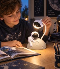 LAMPE LED ASTRONAUTE ET NAVETTE