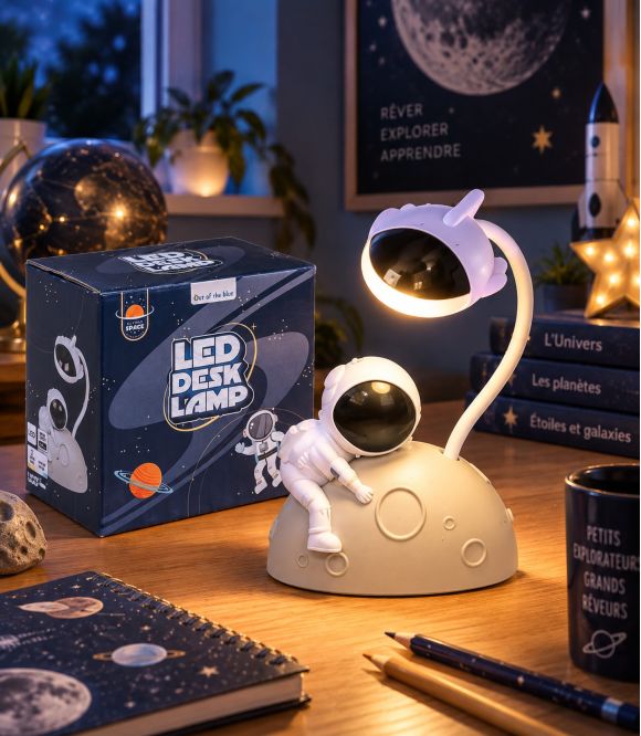 LAMPE LED ASTRONAUTE ET NAVETTE