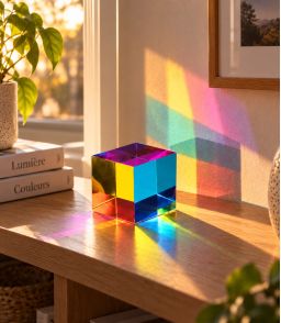CMY CUBE – CUBE OPTIQUE SYNTHESE DES COULEURS