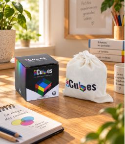 CMY CUBE – CUBE OPTIQUE SYNTHESE DES COULEURS