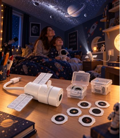 PROJECTEUR SATELLITE A DISQUES