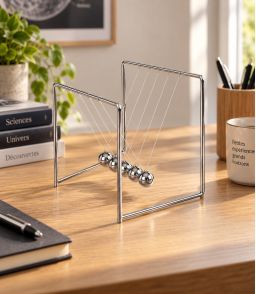 PENDULE DE NEWTON METALLIQUE