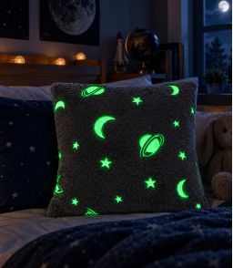 COUSSIN ESPACE PHOSPHORESCENT