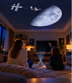 Projecteur observatoire astronomique à disques