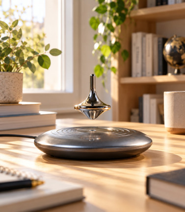 Toupie à lévitation magnétique – Gyroscope | equascience.com