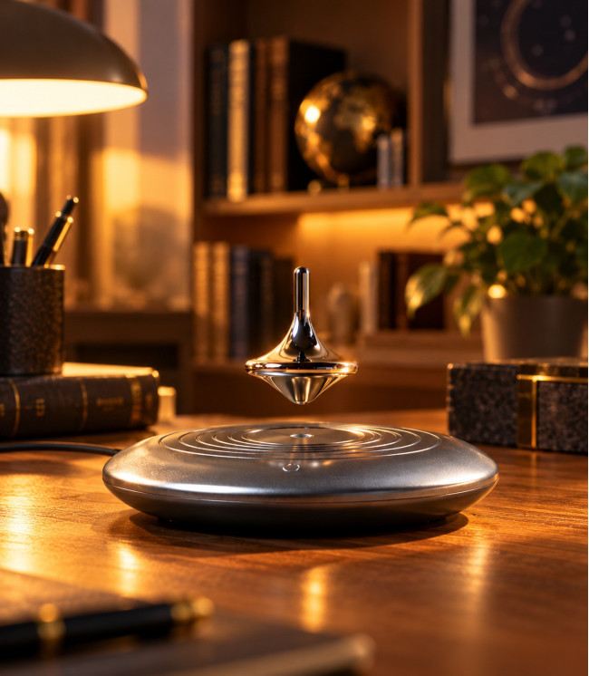 Toupie à lévitation magnétique – Gyroscope | equascience.com
