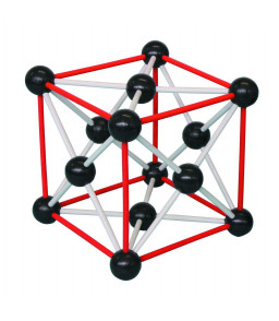 RESEAU CRISTALLIN METALLIQUE ECLATE - CUIVRE