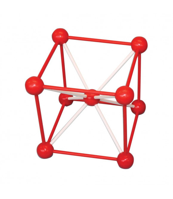 RESEAU CRISTALLIN METALLIQUE ECLATE - FER