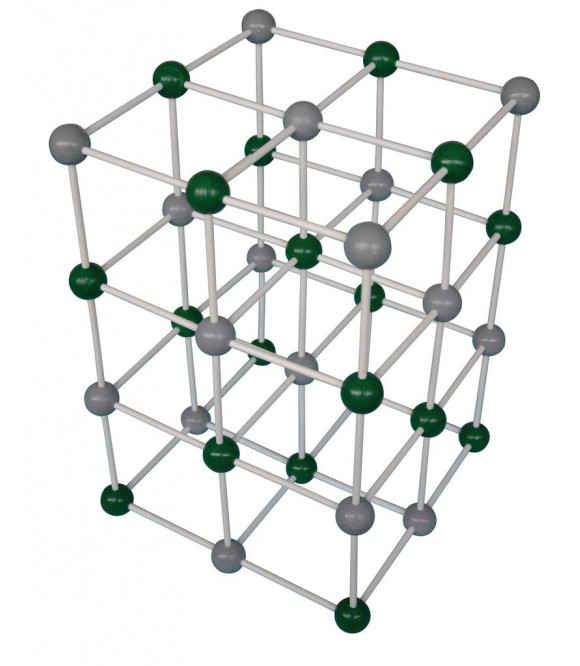 RESEAU CRISTALLIN DU CHLORURE DE SODIUM - NACL