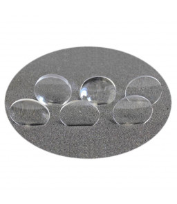 LENTILLES EN PLASTIQUE Ø 40 MM - LOT DE 6