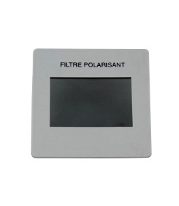 FILTRE POLARISANT EN DIAPOSITIVE