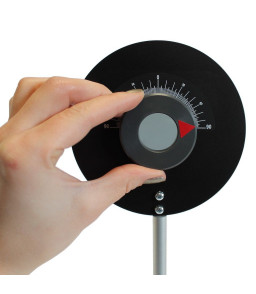 FILTRE POLARISANT EN MONTURE ROTATIVE SUR TIGE