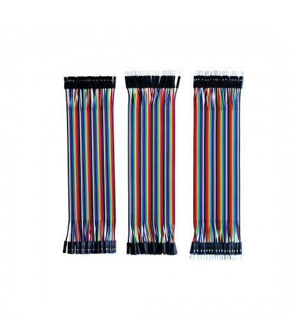 KIT 120 CÂBLES MULTICOLORES