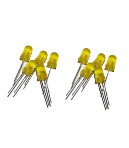 Lot de 10 DEL Ø5 mm nues