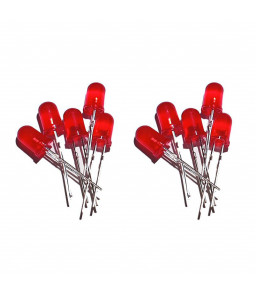 Lot de 10 DEL Ø5 mm nues