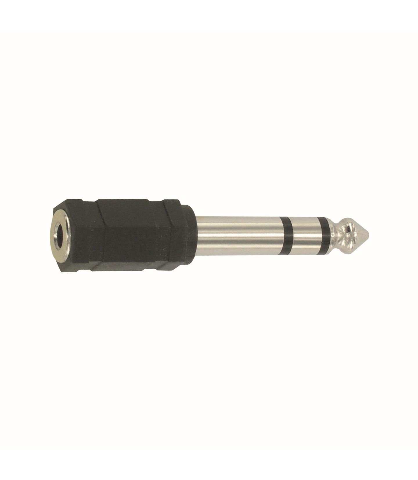 ADAPTATEUR JACK MALE Ø6.35 / JACK FEMELLE Ø3.5MM