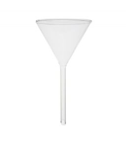 ENTONNOIR EN VERRE BOROSILICATE