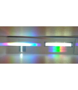 SPECTROSCOPE PLAT EN CARTON AVEC ÉCHELLE DES LONGUEURS D’ONDE