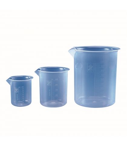 BECHER FORME BASSE EN POLYPROPYLENE