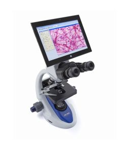 MICROSCOPE BINOCULAIRE TABLETTE NUMERIQUE 1000X / OPTIKA B-190TB