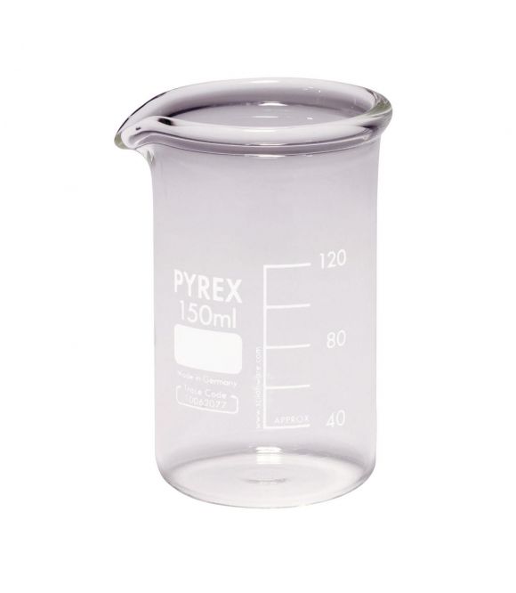 BECHER FORME HAUTE EN PYREX USAGE INTENSIF