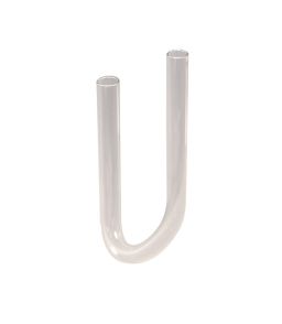 TUBE EN U EN VERRE