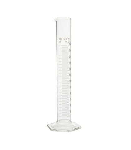 EPROUVETTE CLASSE B EN VERRE BOROSILICATE