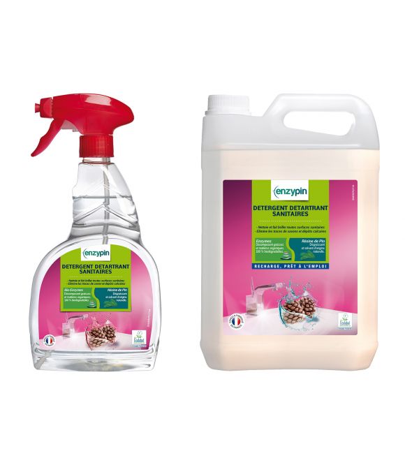 ENZYPIN / DETERGENT DETARTRANT SANITAIRES