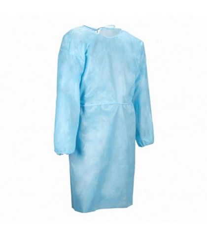 SUR-BLOUSES JETABLES EN POLYPROPYLENE NON TISSE TAILLE M/L - LOT DE 10