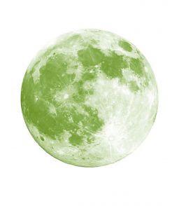 STICKER PHOSPHORESCENT DE LA LUNE