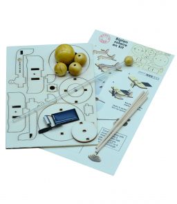 KIT MINI BIPLAN SOLAIRE EN BOIS