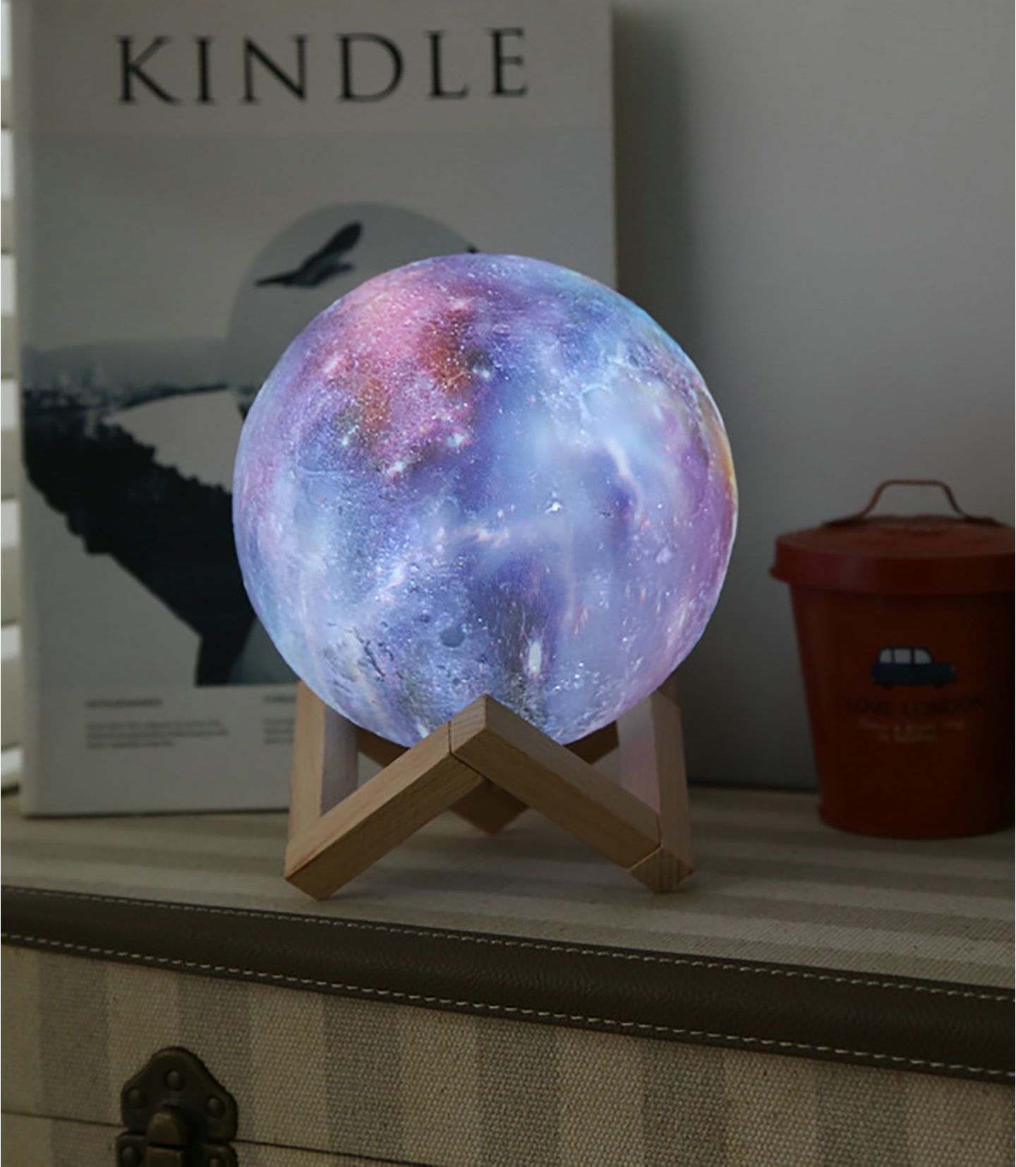 LAMPE DECO ETOILES ET GALAXIES Ø15 CM