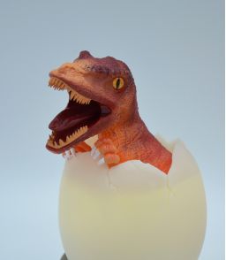 VEILLEUSE DINOSAURE T-REX (SORTANT DE L'OEUF)