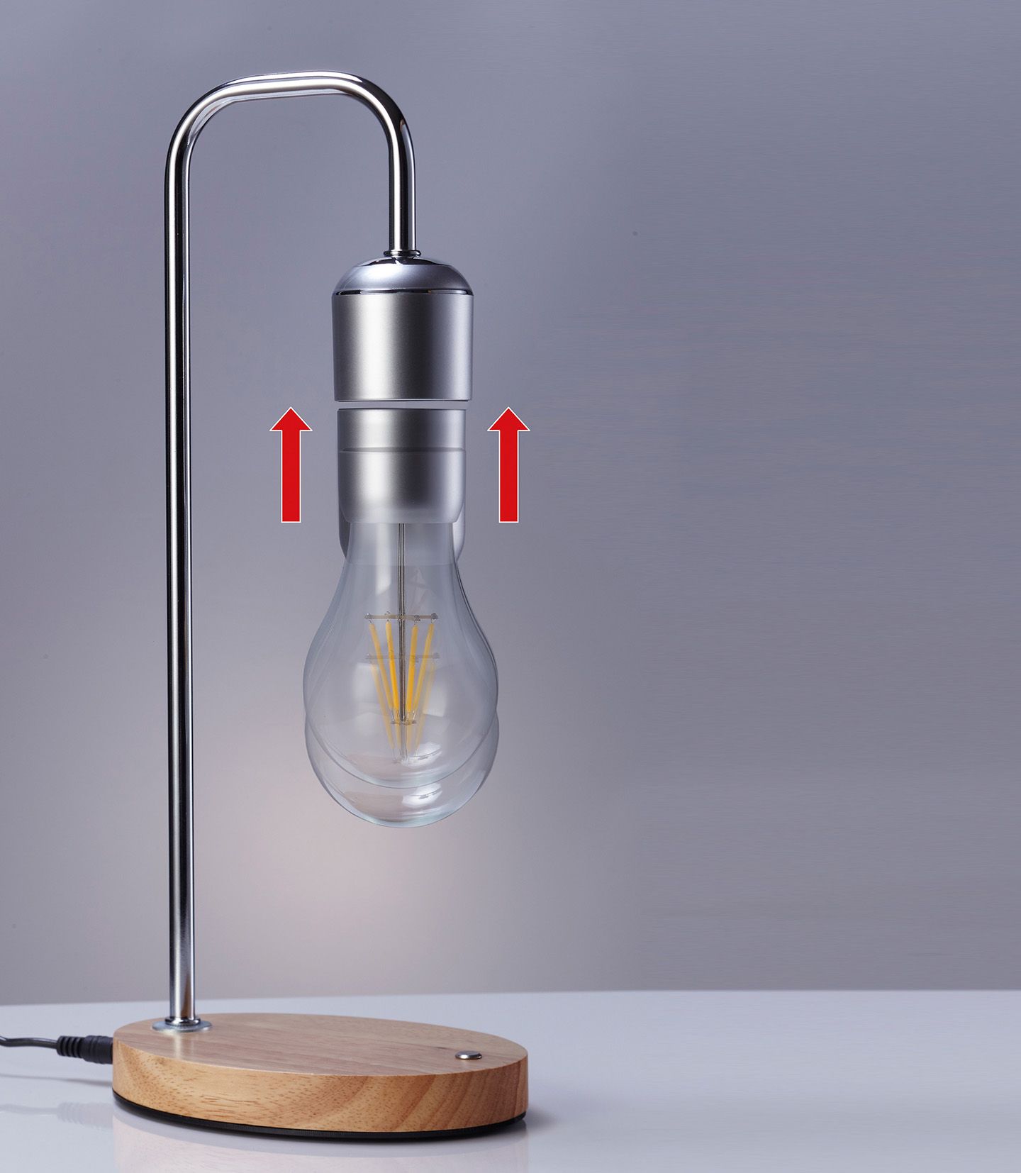 Lampe lévitation imprimable au nom votre entreprise