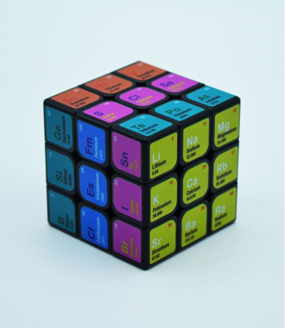 RUBIK'S CUBE CLASSIFICATION PERIODIQUE DES ELEMENTS CHIMIQUES