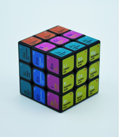 RUBIK'S CUBE CLASSIFICATION PERIODIQUE DES ELEMENTS CHIMIQUES