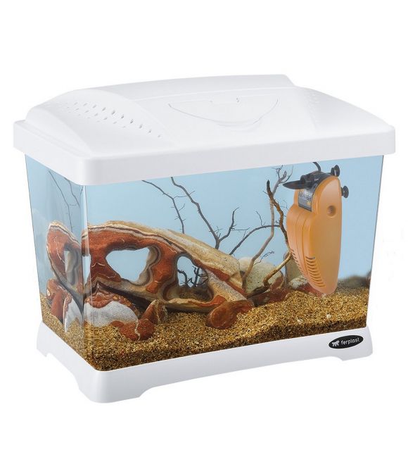 KIT COMPLET AQUARIUM EN PLASTIQUE 21L