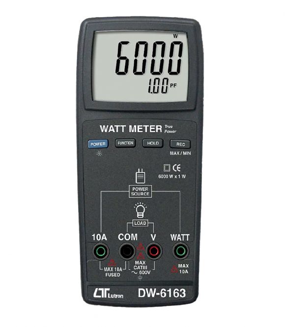 WATTMETRE NUMERIQUE TRMS 6000W PORTABLE