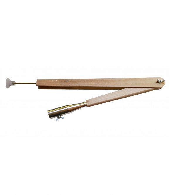 COMPAS DE TABLEAU EN BOIS POUR FEUTRE AVEC VENTOUSE 40CM