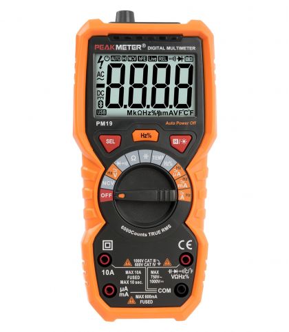 MULTIMÈTRE NUMERIQUE AUTOMATIQUE - PM19