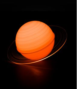 LAMPE LED 16 COULEURS SATURNE