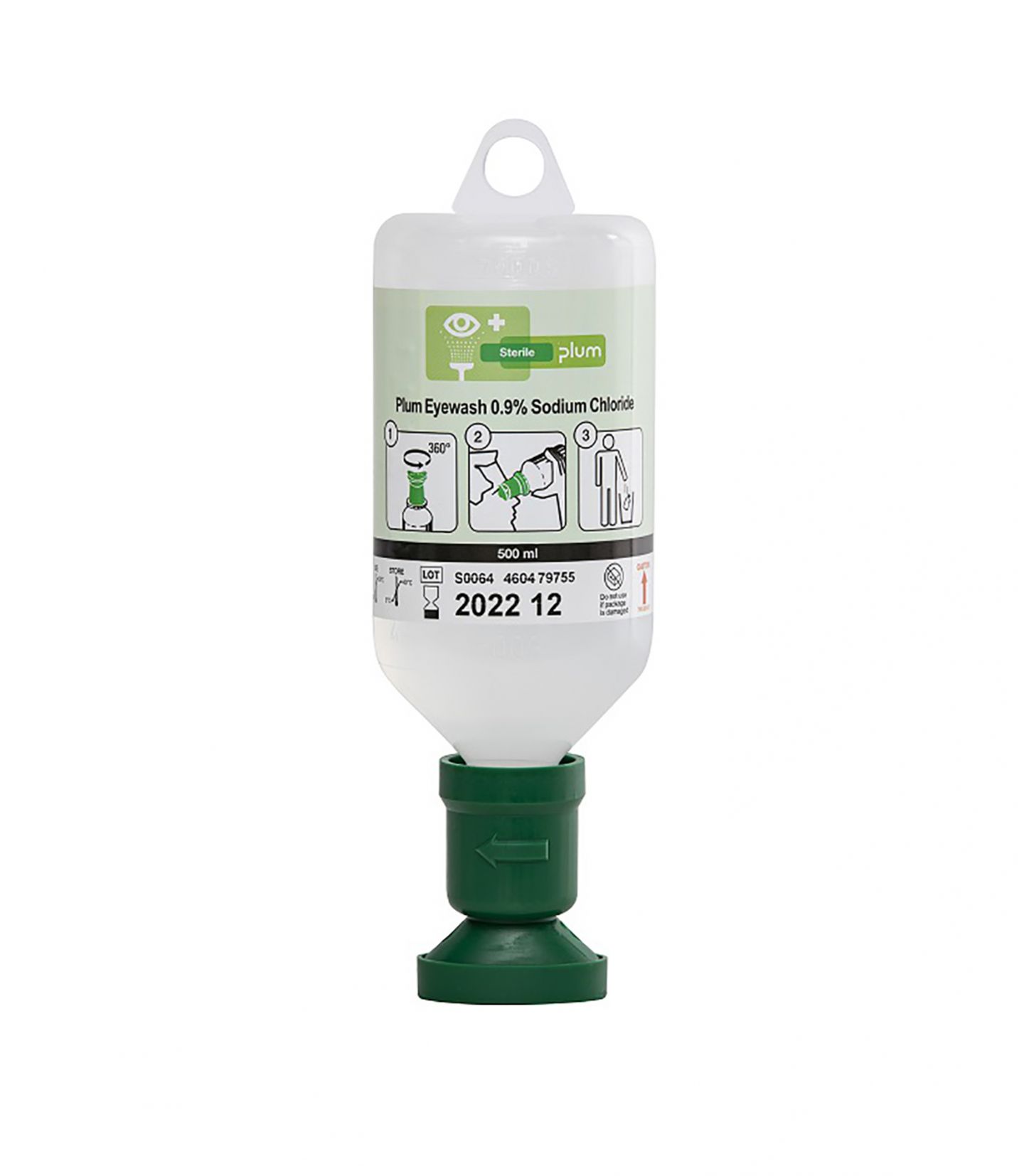 FLACON 500 ML NACL POUR STATION LAVAGE OCULAIRE, Matériel Scienti