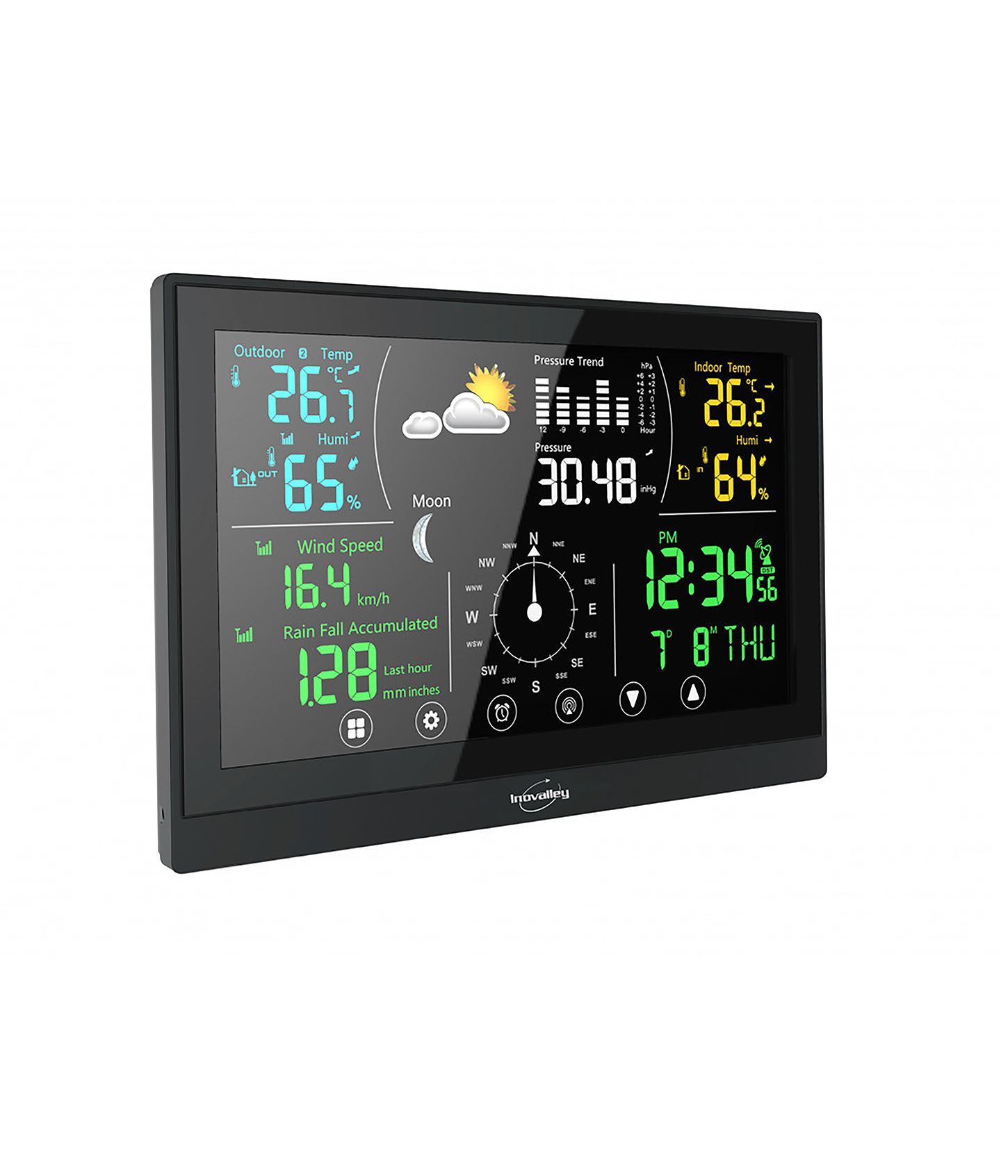 STATION METEO TACTILE RADIO