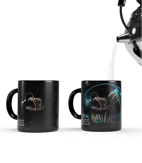 MUG THERMO-SENSIBLE ANGLERFISH