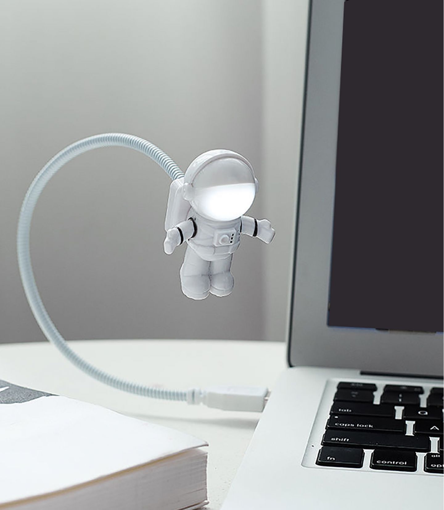 Cool nouvel astronaute Spaceman USB LED lampe réglable bureau veilleuse pour  ordinateur PC