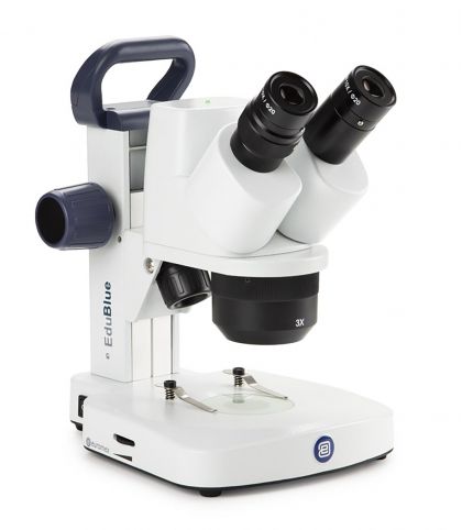 LOUPE BINOCULAIRE EDUBLUE 10X/30X A CREMAILLERE + CAMERA 3.2MP / EUROMEX ED.1305-S