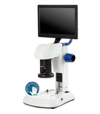 LOUPE BINOCULAIRE EDUBLUE LCD 10-50X AVEC CREMAILLERE ET CAMERA 2MP / EUROMEX ED.3000