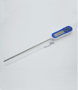 THERMOMETRE NUMERIQUE AVEC SONDE FIXE INOX 20CM - BLUEMETER