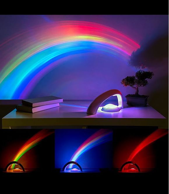 LAMPE PROJECTION ARC-EN-CIEL